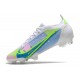 New Nike Mercurial Vapor XIV Elite FG White Blue Volt