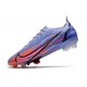 New Nike Mercurial Vapor XIV Elite FG Mbappe Light Thistle Metallic Silver