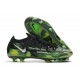 Nike Phantom GT II Elite FG Black Metallic Platinum Green Strike