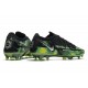 Nike Phantom GT II Elite FG Black Metallic Platinum Green Strike