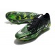 Nike Phantom GT II Elite FG Black Metallic Platinum Green Strike