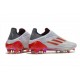 New adidas X Speedflow+ FG WhiteSpark - Footwear White Iron Metal Solar Red
