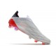 New adidas X Speedflow+ FG WhiteSpark - Footwear White Iron Metal Solar Red