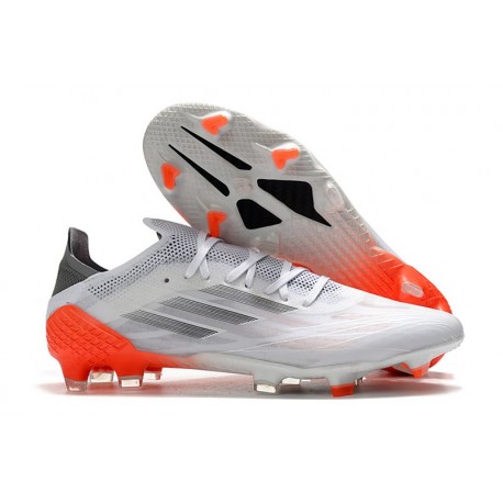 adidas X Speedflow.1 FG WhiteSpark - Footwear White Iron Metal Solar Red