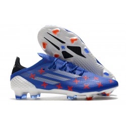 adidas X Speedflow + FG 11/11 - Bold Blue/ Footwear White/ Vivid Red LIMITED EDITION