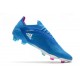 adidas X Speedflow.1 FG Sapphire Edge - Sky Rush Shock Pink Footwear White