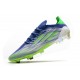 adidas X Speedflow.1 FG Adizero White Screaming Green Sonic Ink