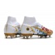 Nike Mercurial Superfly 8 Elite SG-PRO Anti-Clog White Red Gold