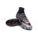New Top Nike Mercurial Superfly Iv FG Cleat Black Red White