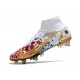 Nike Mercurial Superfly 8 Elite SG-PRO Anti-Clog White Red Gold
