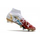 Nike Mercurial Superfly 8 Elite SG-PRO Anti-Clog White Red Gold