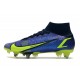 Nike Mercurial Superfly 8 Elite SG-PRO Anti-Clog Recharge - Sapphire Volt Blue Void