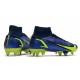 Nike Mercurial Superfly 8 Elite SG-PRO Anti-Clog Recharge - Sapphire Volt Blue Void