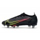 Nike Mercurial Vapor 14 Elite SG-Pro AC Soft-Ground Black Crimson Volt