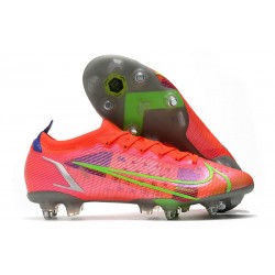 Nike Mercurial Vapor 14 Elite SG-Pro AC Bright Crimson Metallic Silver