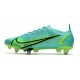 Nike Mercurial Vapor 14 Elite SG AC Soft-Ground Dynamic Turq Lime Glow