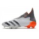 adidas Predator Freak + FG WhiteSpark - White Iron Metal Solar Red