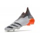 adidas Predator Freak + FG WhiteSpark - White Iron Metal Solar Red