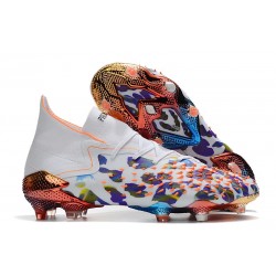 adidas Predator Freak + Vegan FG Paul Pogba X Stella McCartney - Footwear White/Core Black/Signal Orange LIMITED EDITION