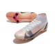 Nike Mercurial Superfly 8 Elite AG Cleats White Black Bright Crimson Pink Blast