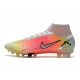 Nike Mercurial Superfly 8 Elite AG Cleats Dream Speed 4 - White Metallic Silver Pure Platinum