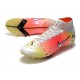 Nike Mercurial Superfly 8 Elite AG Cleats Dream Speed 4 - White Metallic Silver Pure Platinum