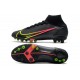 Nike Mercurial Superfly 8 Elite AG Cleats Black Cyber Off Noir