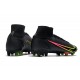 Nike Mercurial Superfly 8 Elite AG Cleats Black Cyber Off Noir