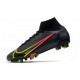 Nike Mercurial Superfly 8 Elite AG Cleats Black Cyber Off Noir