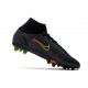 Nike Mercurial Superfly 8 Elite AG Cleats Black Cyber Off Noir