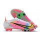 Nike Mercurial Vapor XIV Elite AG-Pro Dragonfly - White Metallic Silver Dark Raisin LIMITED EDITION