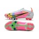 Nike Mercurial Vapor XIV Elite AG-Pro Dragonfly - White Metallic Silver Dark Raisin LIMITED EDITION