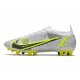 Nike Mercurial Vapor XIV Elite AG-Pro White Black Metallic Silver Volt