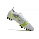 Nike Mercurial Vapor XIV Elite AG-Pro White Black Metallic Silver Volt