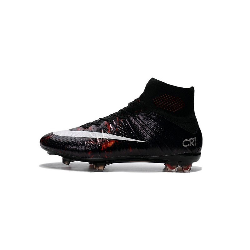ronaldo boots black