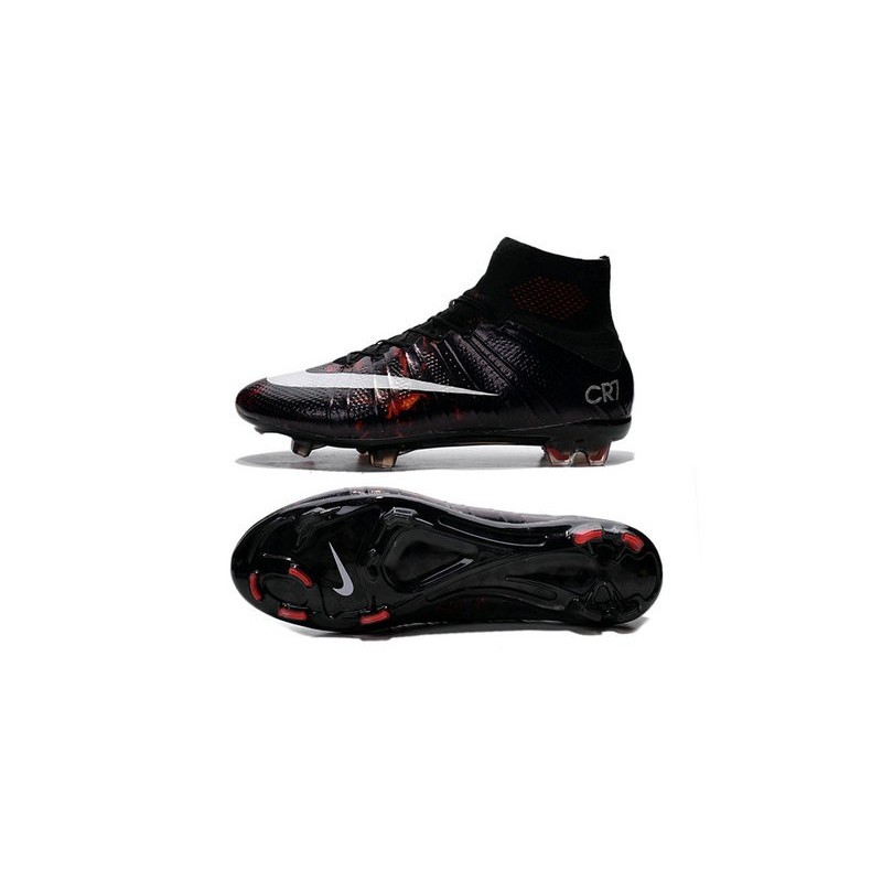 ronaldo boots black