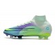 Nike Mercurial Superfly VIII Elite FG Cleats Dream Speed 5 - Barely Green Volt Electro Purple