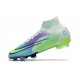 Nike Mercurial Superfly VIII Elite FG Cleats Dream Speed 5 - Barely Green Volt Electro Purple