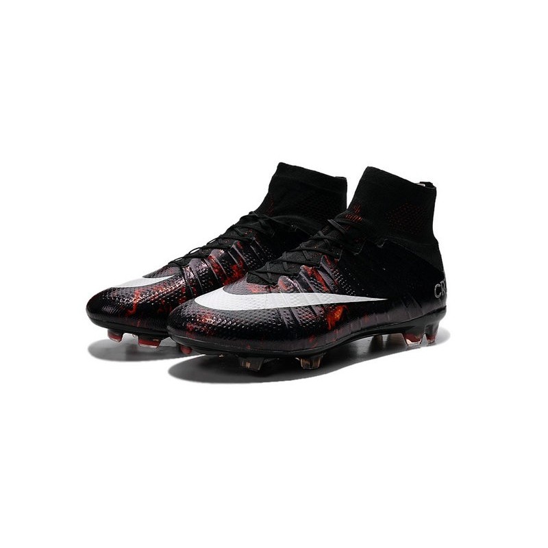 ronaldo boots black