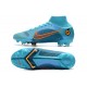 Nike Mercurial Superfly VIII Elite FG Cleats Blueprint - Chlorine Blue Laser Orange Marina