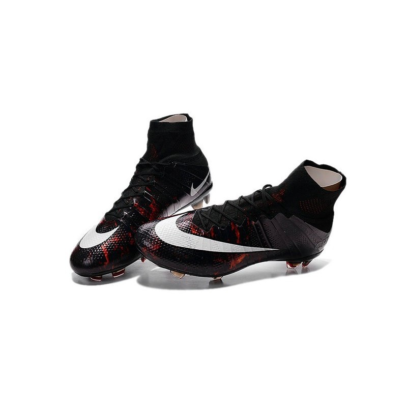 ronaldo boots black
