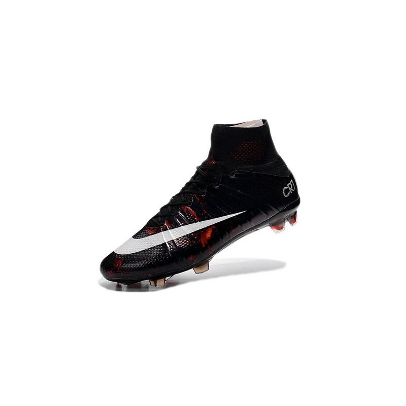ronaldo boots black