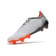 adidas Copa Sense.1 FG Boots White Solar Red Iron Metallic