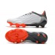 adidas Copa Sense.1 FG Boots White Solar Red Iron Metallic