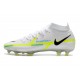 Nike Phantom GT II Elite DF FG White Black Blue Volt