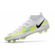 Nike Phantom GT II Elite DF FG White Black Blue Volt