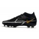 Nike Phantom GT II Elite DF FG Black Metallic Dark Grey Metallic Gold