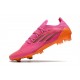adidas X Speedflow.1 FG Soccer Cleats Pink Orange
