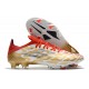 adidas X Speedflow.1 FG Soccer Cleats Gold Red White