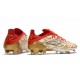 adidas X Speedflow.1 FG Soccer Cleats Gold Red White